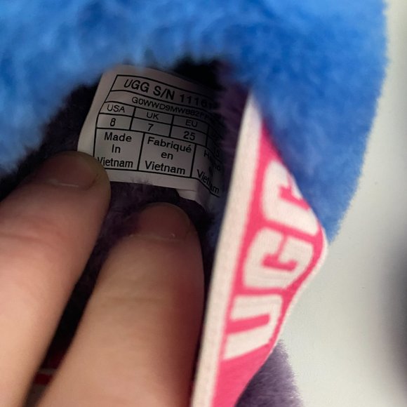 UGG Fluff Yeah Slides - Size 8 - Picture 3 of 3